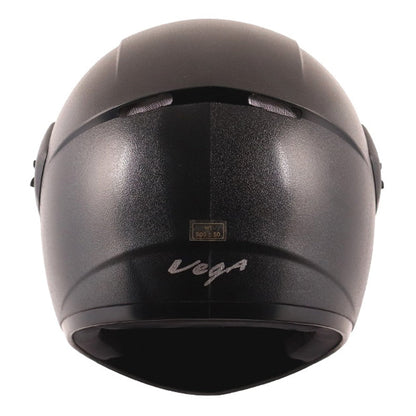Vega Cliff Black Helmet - bikerkart.com