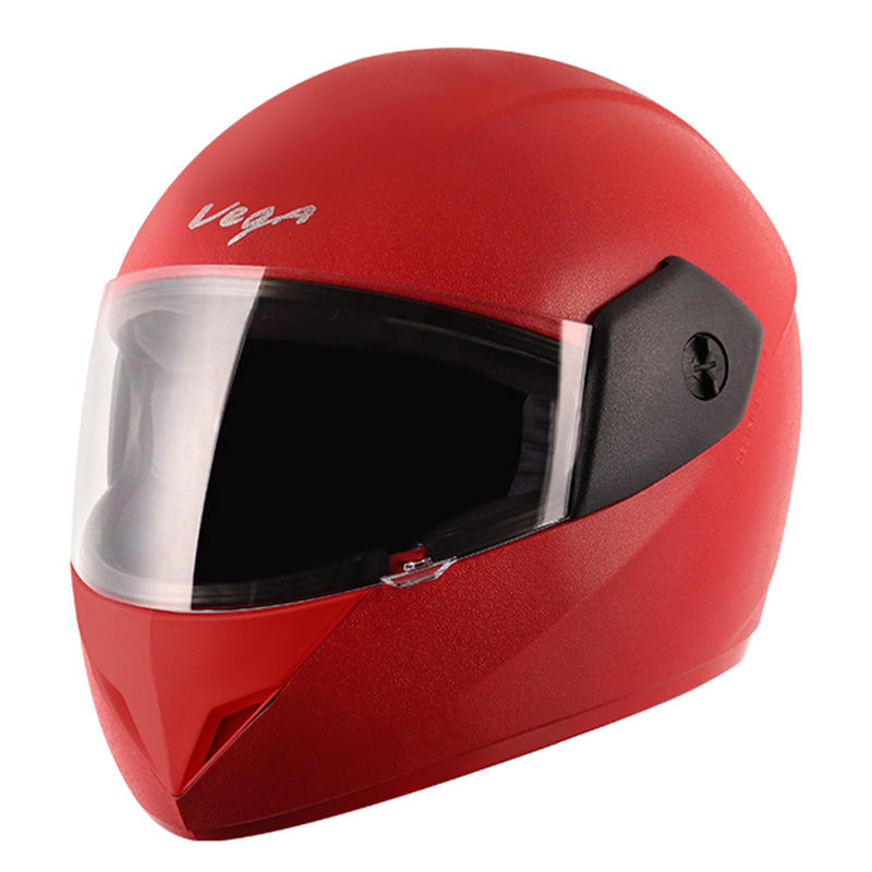 Red Helmate Vega Cliff Red Helmet | Shop Helmets at BIKERKART.COM – bikerkart.com