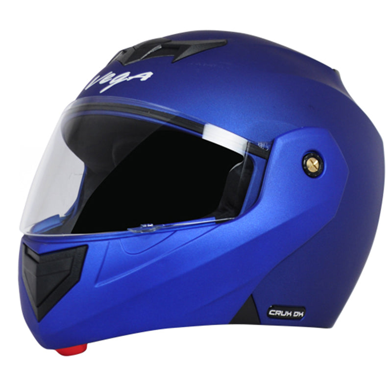 Vega Crux Dx Dull Blue Helmet - bikerkart.com