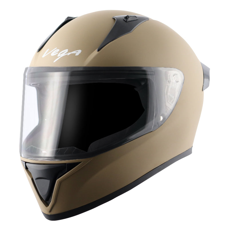 Vega Bolt Dull Desert Storm Helmet - bikerkart.com