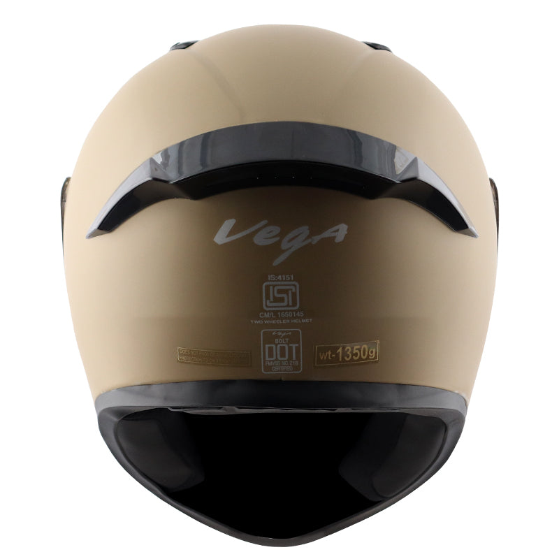 Vega Bolt Dull Desert Storm Helmet - bikerkart.com