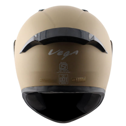Vega Bolt Dull Desert Storm Helmet - bikerkart.com