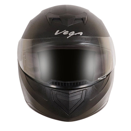 Vega Edge Black Helmet - bikerkart.com