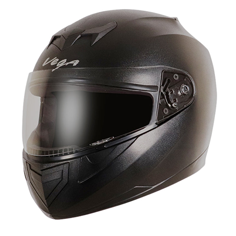 Vega Edge Black Helmet - bikerkart.com