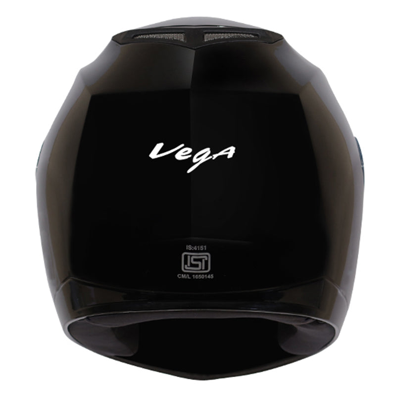 Vega Edge Dx Black Helmet - bikerkart.com
