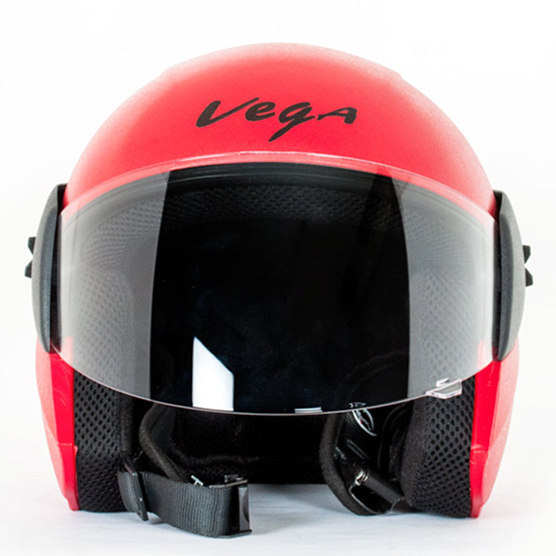 Vega Ridge Red Helmet - bikerkart.com