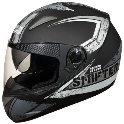 Studds SHIFTER D1 Decor Matt Black N4 - bikerkart.com