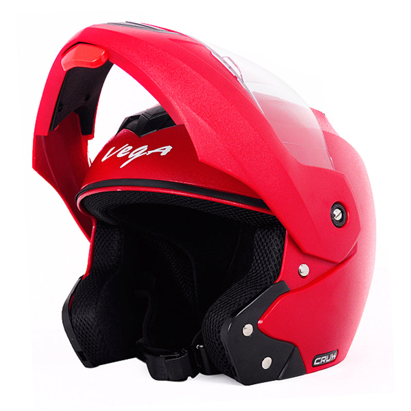 Vega Crux Red Helmet - bikerkart.com