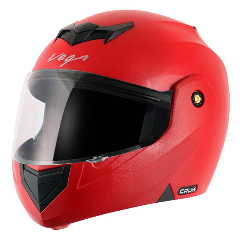 Vega Crux Red Helmet - bikerkart.com